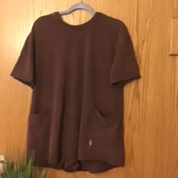NWOT Free People Hot Shot Tee Romper Dark Espresso size- EXTRA SMALL - Picture 4 of 5